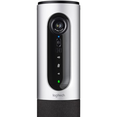 Logitech ConferenceCam Connect Video Conferencing Camera - Silver - USB - 1 Pack(s) - 1920 x 1080 Video - Auto-focus - 90° Angle - 4x Digital Zoom - Microphone - Wireless LAN - For Computer  