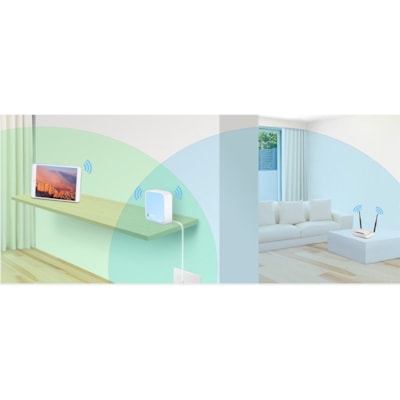 TP-Link TL-WR802N Wi-Fi 4 IEEE 802.11n Ethernet Wireless Router - Single Band - 2.40 GHz ISM Band - 2 x Antenna(2 x Internal) - 37.50 MB/s Wireless Speed - 1 x Broadband Port - USB - Fast Ethernet - Desktop  WRLS 