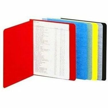ACCO - Presstex format lettre Recyclé Couverture de rapport avec Attache - 3 po (76,20 mm) Capacité du classeur - 8 1/2 po (215,90 mm) x 11 po (279,40 mm) - 2 x Attache Attache(s) - Support Paper Stock, Tyvek, Cuir, Presstex - Bleu foncé CÔTÉ RELIÉ - BLEU ROYAL FORMAT LETTRE 11 PO X 8.5 PO