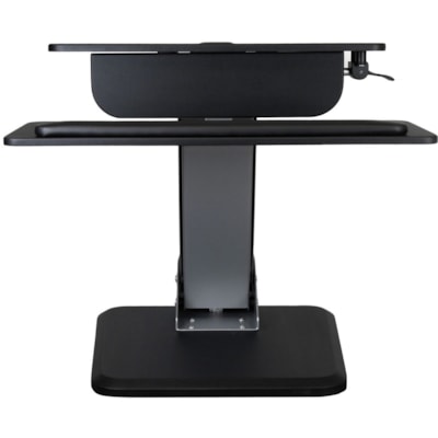 StarTech.com Height Adjustable Standing Desk Converter - Sit Stand Desk with One-finger Adjustment - Ergonomic Desk - Turn your desk into a sit-stand workspace with easy height adjustment for increased comfort and productivity - Sit-to-Stand Workstation - Pneumatic spring for one-touch adjustment -   STND 