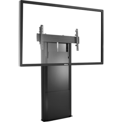 Chief Fusion MFD1U Mounting Base for Monitor - Black - 1 Display(s) Supported - 133 lb (60327.79 g) Load Capacity - 200 x 200, 800 x 400 djustable Floor Support - MFD1 U - Weight Capacity: