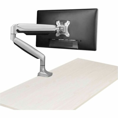 StarTech.com Desk Mount Monitor Arm, Heavy Duty Ergonomic VESA Monitor Arm Single 32" (19.8lb/9kg) Display, Articulating, C-Clamp/Grommet - Desk-mount your monitor to save space and increase productivity - Heavy-duty desk mount monitor arm - For VESA (75x75, 100x100) displays up to 34" incl flat scr  MNT 