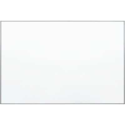 Quartet Fusion Nano-Clean Dry Erase Board - 96" (2438.40 mm) Width x 48" (1219.20 mm) Height - White Surface - Silver Aluminum Frame - Rectangle - Horizontal/Vertical - Magnetic NANOCLEAN  DRY ERASE ALUMINUM FRAME