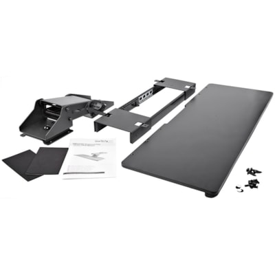 StarTech.com - Support pour clavier informatique sous-bureau - Tiroir pour clavier adjustable - hauteur de 8,5 po (215,90 mm) x largeur de 30,8 po (782,32 mm) - Noir - Acier, Plastique - 1 chaque  