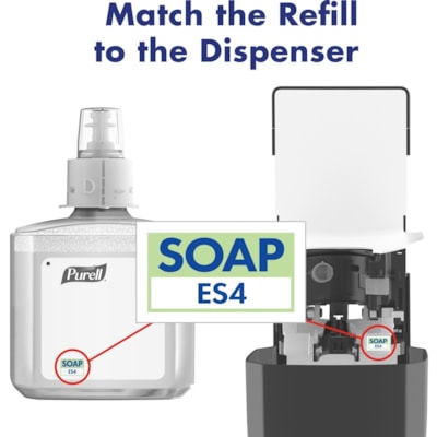 Purell ES4 Distributeur de savon - Manuel - 1,20 L Capacité - Mécanisme de verrouillage, Résistants, Fixation Murale - Graphite - 1 chaque  