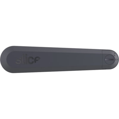 Slice Auto Retract Utility Knife - Ceramic Blade - 0.90" (22.86 mm) Height x 1.40" (35.56 mm) Width x 6.10" (154.94 mm) Length - Retractable, Non-sparking, Non-conductive, Rust-free Blade, Durable, Ambidextrous, Comfortable - Glass-filled Nylon, Stainless Steel, Zirconia, Carbon Steel - Gray, Green  AUTO-RECTRACTABLE 
