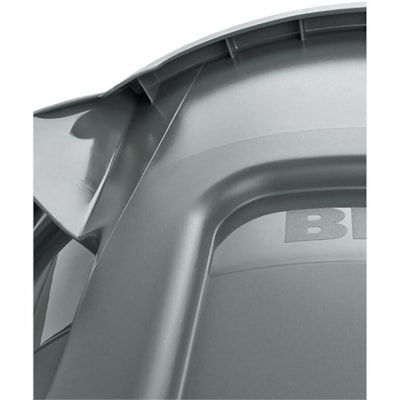 Rubbermaid Brute Container With Venting Channels 166.5 L - Grey - 166.50 L Capacity - Venting Channel, Durable, Warp Resistant, Crack Resistant, Crush Resistant, UV Resistant, Damage Resistant, Fade Resistant, Stackable, Contoured Base Handle - 31.3" (796 mm) Height x 28.2" (717 mm) Width x 24.1" (6 GRAY 