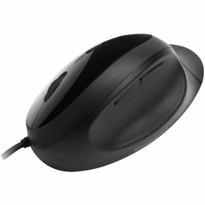 Kensington Pro Fit Ergo Wired Mouse - Black - Optical - Cable - Black - USB Type A - 3200 dpi - Scroll Wheel WIRED / USB - BLACK 