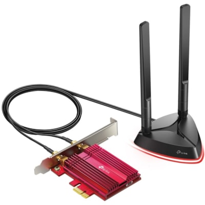 TP-Link TX3000E IEEE 802.11ax Bluetooth 5.0 Dual Band Wi-Fi/Bluetooth Combo Adapter for Desktop Computer, Gaming Controller, Headset, Speaker - PCI Express x8 - 2.93 Gbit/s - 2.40 GHz ISM - 5 GHz UNII - Internal  WRLS 