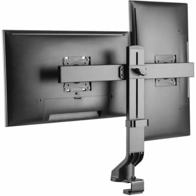 Tripp Lite series DDR1727DC Desk Mount for Monitor, Flat Panel Display, TV - Black - 2 Display(s) Supported - 27" Screen Support - 15.43 lb (7000 g) Load Capacity - 75 x 75, 100 x 100 - Steel  MNT 