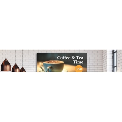 Samsung QE43T Digital Signage Display - 43" (1092.20 mm) LCD Cortex A72 1.70 GHz - 2 GB LPDDR4 - 3840 x 2160 - Direct LED - 300 cd/m² - 2160p - HDMI - USB - SerialEthernet - Tizen 4.0 y 