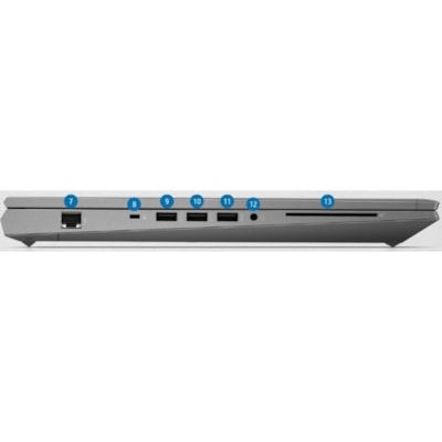 HP ZBook Fury 15.6" Mobile Workstation - Intel Core i7 10th Gen i7-10750H - 16 GB - 512 GB SSD - English, French Keyboard - Windows 10 Pro - NVIDIA Quadro T1000 with 4 GB, Intel UHD Graphics - In-plane Switching (IPS) Technology ok Fury 15 G7 / Intel HP IDS i 7-10750H no WWAN Fur