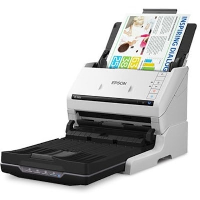 Epson - Numériseur avec chargeur automatique de documents (CAD) DS-530 II Grand format - 600 dpi Optique - 30 bit Couleur - 24 bit Echelle de gris - 35 ppm (Mono) - 35 Page(s) Par Minute (mode Couleur) - Numérisation recto-verso - USB  