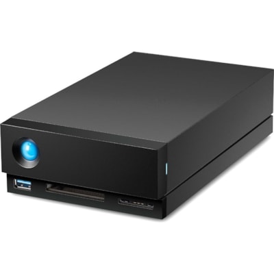 LaCie 1big STHS10000800 10 TB Desktop Hard Drive - External - Desktop PC, Notebook Device Supported - Thunderbolt 3, USB 3.0 - 7200rpm - 5 Year Warranty - Retail ERBOLT 3 + USB-C 