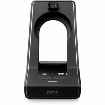 EPOS IMPACT SD 10 ML - US Headset - Mono - Wireless - DECT - 590.6 ft - 150 Hz - 6.80 kHz - On-ear - Monaural - Noise Cancelling, Electret, Bi-directional, Condenser Microphone - Black, Silver Wireless Dect System Headset 