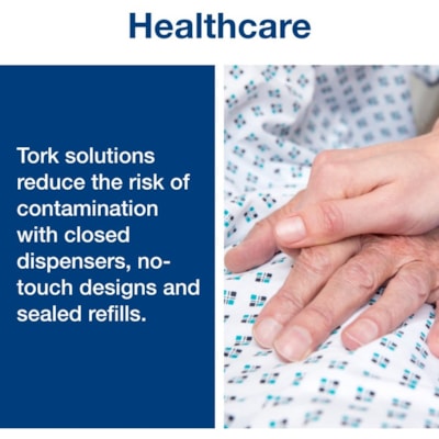 Essuie-tout Recyclé TORK - 2 Pli - largeur de 11,80 po (299,72 mm) - 600 Feuilles/Rouleau - diamètre du rouleau 7,80 po (198,12 mm) - 2,90 po (73,66 mm) Matériau - Blanc - Papier - 600 / Rouleau SERVIETTE CENTRALE 2 PLIS 