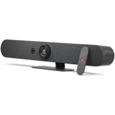 Logitech Rally Bar Mini Video Conferencing Camera - 30 fps - Graphite - USB 3.0 - 1 Each - 4K - 3840 x 2160 Video - 120° Angle - Wall - 4x Digital Zoom - Microphone - Wireless LAN - Network (RJ-45) - For Computer, TV - Windows 10, Windows 11, macOS - Yes - Built-in Speaker, Plug & Play, Micropho  