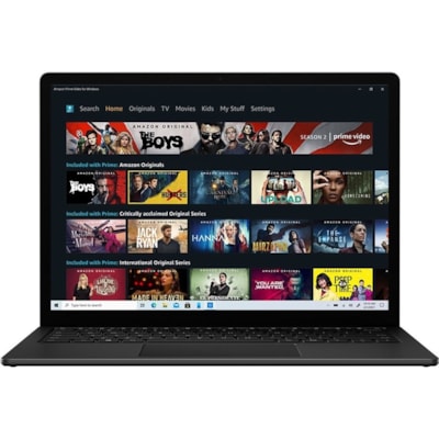 Microsoft Surface Laptop 4 15" Touchscreen Notebook - AMD Ryzen 7 4980U - 8 GB - 512 GB SSD - Matte Black - AMD Chip - 2496 x 1664 - Windows 10 Home - AMD Radeon Graphics - PixelSense - Front Camera/Webcam - 17.50 Hours Battery Run Time - IEEE 802.11 a/b/g/n/ac/ax Wireless LAN Standard  SYST 