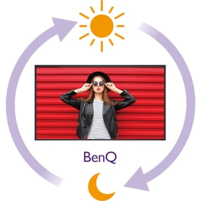 BenQ 55" 4K Smart Signage ST5501K - 55" (1397 mm) LCD - 32 GB - 3840 x 2160 - Direct LED - 350 cd/m² - 2160p - HDMI - USB - DVI - Serial - Wireless LAN - Bluetooth - Ethernet - Android - Black  MNTR 