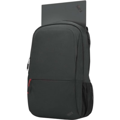 Lenovo Essential Carrying Case (Backpack) for 16" (406.40 mm) Lenovo Notebook - Black - Polyester, Polyethylene Terephthalate (PET) Exterior Material - Shoulder Strap - 18.30" (464.82 mm) Height x 11.40" (289.56 mm) Width x 4.30" (109.22 mm) Depth CKPACK 