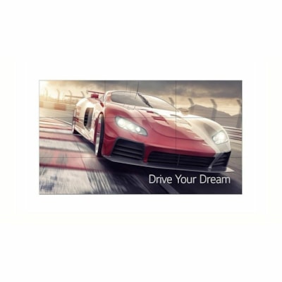 LG 55'' 500 Nits FHD Slim Bezel Video Wall - 55" (1397 mm) LCD - In-plane Switching (IPS) Technology - 24 Hours/7 Days Operation - 1920 x 1080 - 16:9 - 8 ms - Direct LED - 500 cd/m² - 1080p - HDMI - USB - DVI - SerialEthernet - webOS 4.1 - Black - Energy Star AST RATIO 30000/1 DYNAMIC CR 