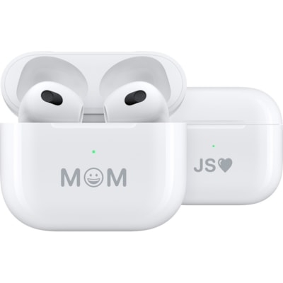 Apple AirPods (3rd generation) - Stereo - True Wireless - Bluetooth - Earbud - Binaural - In-ear - White  WRLS 
