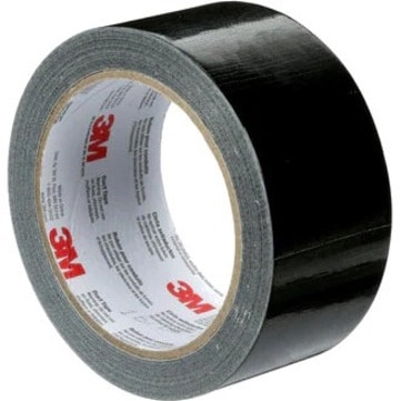 3M Duct Tape - 20 yd (18.3 m) Length x 1.88" (47.8 mm) Width - Black 1.88"X20YD (48 MM X 18.2 M) 12 RLS/CASE