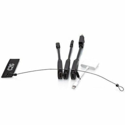 C2G - Kit adaptateur de connecteur - Noir B-C LIGHTNING 