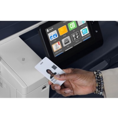 Xerox VersaLink B7125 Laser Multifunction Printer - Monochrome - Blue, White - Cloud/Copy/Email/Print/Scan - 25 ppm Mono Print - 1200 x 1200 dpi Print - Automatic Duplex Print - Up to 107000 Pages Monthly - Color Flatbed Scanner - Gigabit Ethernet - USB  PRNT 