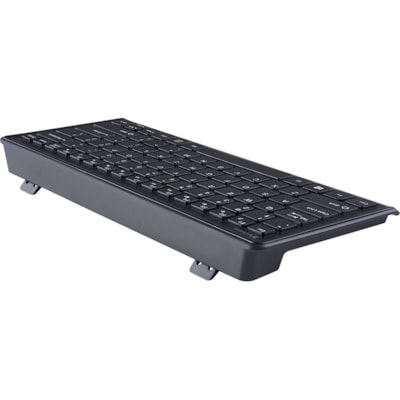 Verbatim Silent Wireless Compact Keyboard and Mouse - Wireless RF 2.40 GHz Keyboard - Wireless RF Mouse - Blue LED - 1600 dpi - Compatible with PC, Mac - 1 SILENT AND COMPACT 