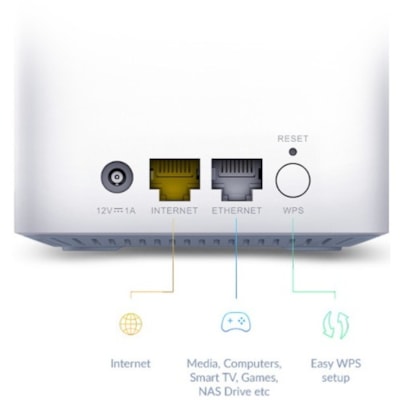 D-Link EAGLE PRO AI M15 Wi-Fi 6 IEEE 802.11ax Ethernet Wireless Router - Dual Band - 2.40 GHz ISM Band - 5 GHz UNII Band - 4 x Antenna(4 x Internal) - 192 MB/s Wireless Speed - 1 x Network Port - 1 x Broadband Port - Gigabit Ethernet - Desktop  (3PK) 