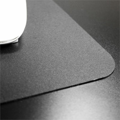 Desktex® Black Vinyl Rectangular Desk Pads - 20" x 36" - Rectangular - 20" (508 mm) Width x 36" (914.40 mm) Length x 0.03000" (0.76 mm) Depth - Black Backing - Vinyl - Black   