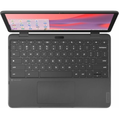 Lenovo 500e Yoga Chromebook Gen 4 82W40009US 12.2" Touchscreen Convertible 2 in 1 Chromebook - WUXGA - Intel N-Series N100 - 4 GB - 32 GB Flash Memory - English Keyboard - Graphite Gray - Intel Chip - 1920 x 1200 - ChromeOS - Intel UHD Graphics - In-plane Switching (IPS) Technology - Front Camera/We  