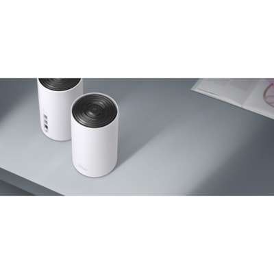 TP-Link Deco X80 Wi-Fi 6 IEEE 802.11 a/b/g/n/ac/ax Ethernet Wireless Router - Dual Band - 2.40 GHz ISM Band - 5 GHz UNII Band - 4 x Antenna(4 x Internal) - 744 MB/s Wireless Speed - 2 x Network Port - 1 x Broadband Port - 2.5 Gigabit Ethernet  WRLS 