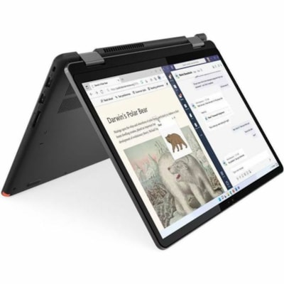 Lenovo 13w Yoga Gen 2 82YR0009US 13.3" Touchscreen Convertible 2 in 1 Notebook - WUXGA - AMD Ryzen 5 7530U - 8 GB - 256 GB SSD - English (US) Keyboard - Thunder Black - AMD Chip - 1920 x 1200 - Windows 11 Pro - AMD Radeon Graphics - In-plane Switching (IPS) Technology - Front Camera/Webcam - IEEE 80  