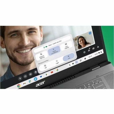 Acer Chromebook Plus 514 CBE574-1T-R8T7 14" Touchscreen Chromebook - WUXGA - AMD Ryzen 3 7320C - 8 GB - 256 GB SSD - English (US) Keyboard - Iron - AMD Chip - 1920 x 1200 - ChromeOS - AMD Radeon Graphics - In-plane Switching (IPS) Technology, ComfyView (Matte) - Front Camera/Webcam - 12 Hours Batter  