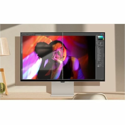 Samsung ViewFinity S9 S27C900PAN 27" Class Webcam 5K Smart LCD Monitor - 16:9 - Silver - 27" Viewable - In-plane Switching (IPS) Technology - 5120 x 2880 - 1 Billion Colors - 600 cd/m² - 5 ms - 60 Hz Refresh Rate - Speakers - DisplayPort - Mini DisplayPort - USB Hub MONITOR 