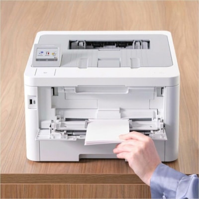 Brother HL-L8245CDW Desktop Wireless Laser Printer - Color - 31 ppm Mono / 31 ppm Color - 2400 x 600 dpi class - Automatic Duplex Print - 250 Sheets Input - Ethernet - Wireless LAN - Wi-Fi Direct, Apple AirPrint, Mopria, Brother Mobile Connect - 50000 Pages Duty Cycle - Plain Paper Print - Gigabit E  PRNT 