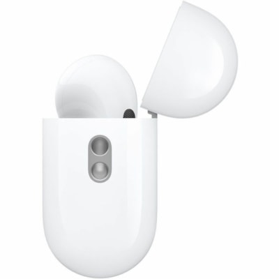 Apple AirPods Pro (2nd generation) with MagSafe Case (USB-C) - Siri - Stereo - True Wireless - Bluetooth - Earbud - Binaural - In-ear - Noise Cancelling Microphone - Noise Canceling - White  WRLS 