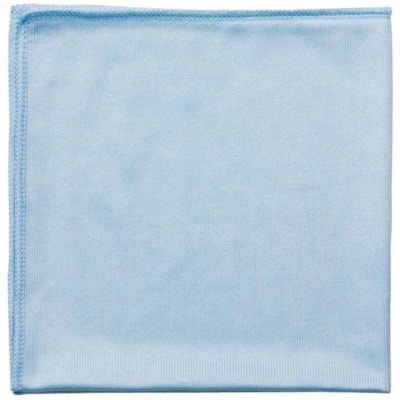 Globe Glass/Mirror Microfiber Cloth - 16 Inch X 16 Inch / Blue / 20 Packs of 10 - For Glass, Mirror, Surface, Window, Lens - Cloth - 16" (406.40 mm) Length x 16" (406.40 mm) Width - Streak-free, Launderable, Soft, Non-abrasive, Non-scratching - Blue - 10 / Pack WITHSTANDS HUNDREDS OF WASHES GREEN CLEANING