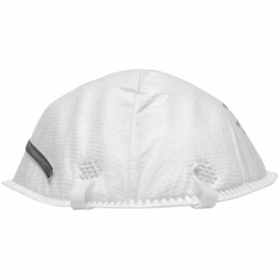 Globe N95 Safety Mask - Recommended for: Surgical Settings, Construction, Home, Cleaning, Gardening - Airborne Particle Protection - White - Snug Fit, Nose Clip, Adjustable, Cushioned - 20 / Pack FDA AND CE APPROVED BLOCKS DUST AND BACTERIA