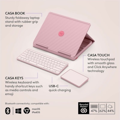 Logitech Notebook Accessory Kit - Bohemian Blush  