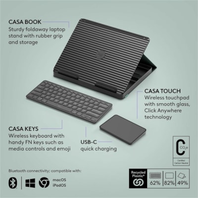 Logitech Notebook Accessory Kit - Classic Chic  