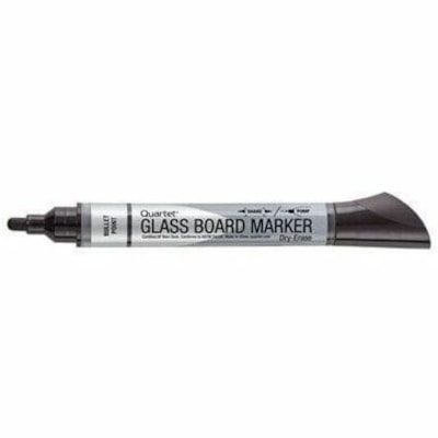 Quartet Premium Dry Erase Marker - Bullet Marker Point - Black Ink QUARTET PREMIUM MARKER 