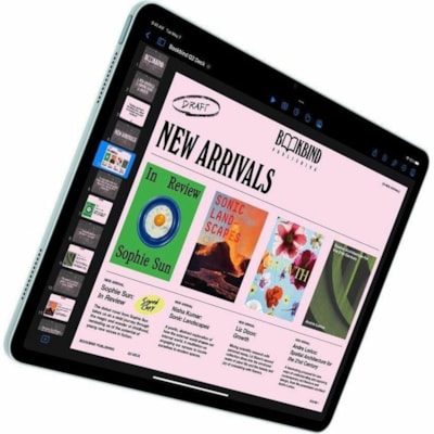 Apple iPad Air (6th Generation) Tablet - 13" - Apple M2 - 8 GB - 256 GB Storage - Blue - M2 Octa-core (8 Core) 3.49 GHz - 2732 x 2048 - Liquid Retina Display, In-plane Switching (IPS) Technology, True Tone Technology Display - 12 Megapixel Front Camera - 10 Hours Maximum Battery Run Time 56GB - BLUE 