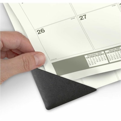 At-A-Glance 2025 Recycled Monthly Desk Pad, Standard, 22" x 17" - Standard - Julian Dates - Monthly - 12 Month - January 2025 to December 2025 - 1 Month Single Page Layout - 17" (431.80 mm) x 22" (558.80 mm) Sheet Size - White Sheet - 2 x Holes - 2.63" (66.68 mm) x 2.38" (60.33 mm) Block - Headband  100% PC PAPER 