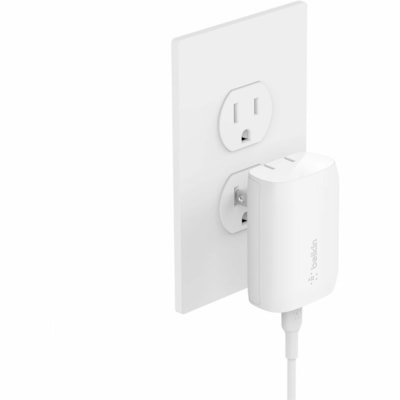 Belkin BoostCharge AC Adapter - 30 W - White HARGER  WHT 