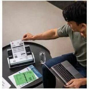 Brother ADS1350W Large Format Sheetfed Scanner - 600 x 600 dpi Optical - 30 ppm (Mono) - 30 ppm (Color) - Color, Monochrome Scan - Duplex Scanning - ID Card, Business Card, Plastic Card - Wireless LAN - Portable - USB  