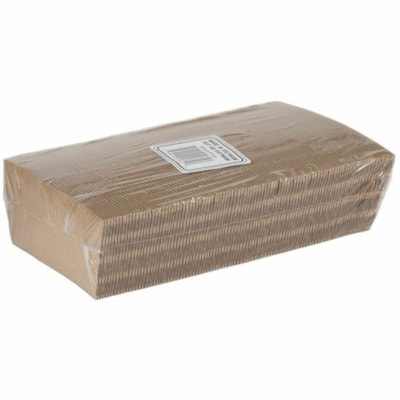 Kraft - Manchon de gobelet BPSCOFK - Brun - Papier Kraft - 100 / emballage 100/PQT 