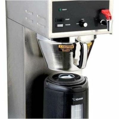 Zojirushi Thermal Gravity Pot AY-AE25 Beverage Dispenser - 2.50 L - Plastic - 17.10" (434.34 mm) x 8" (203.20 mm) x 8.80" (223.52 mm) - Black TALL 2.5L  DETACHABLE BASE 